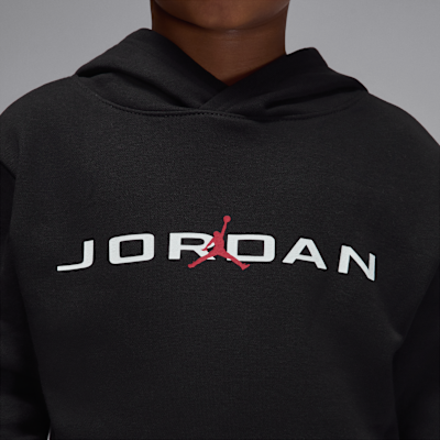 Conjunto de duas peças Baseline em lã cardada Jordan para criança