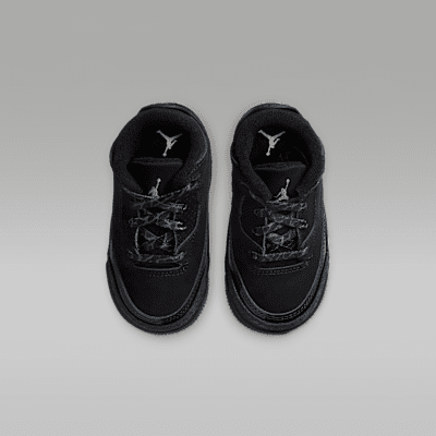 Tenis para bebé e infantil Jordan 3 Retro "Black Cat"