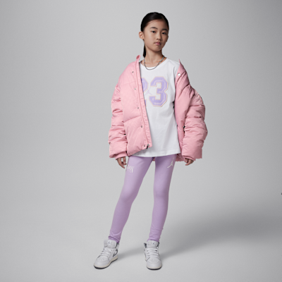 Chamarra 23 con relleno de jacquard para niños talla grande Jordan