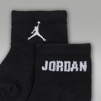 Κάλτσες μέχρι τον αστράγαλο Jordan Everyday Essentials για βρέφη και νήπια (έξι ζευγάρια)