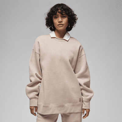 Jordan fleece clearance crew sweatshirt