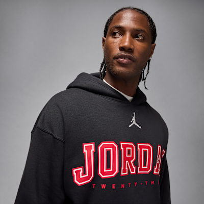 Sudadera con gorro sin cierre oversized para hombre Jordan Brooklyn Fleece
