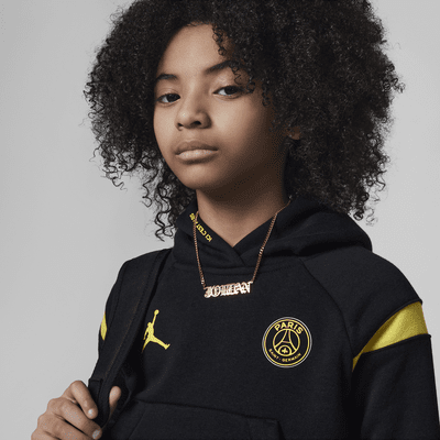 ジョーダン パリ サンジェルマン（PSG） フリース パーカー リトルキッズパーカー