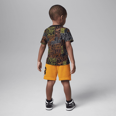 Conjunto de shorts infantil Jordan Fuel Up, Cool Down