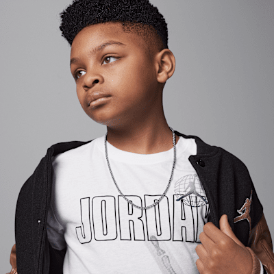 Playera Roadtrip X-Ray para niños talla grande Jordan