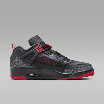 Jordan spizike cheap black gym red