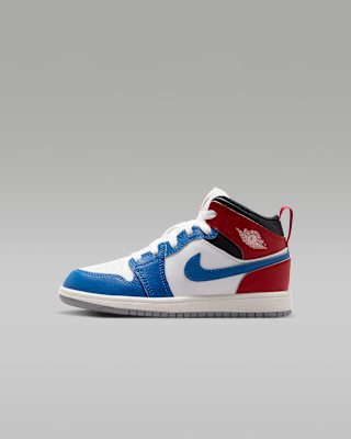 Детские кроссовки Jordan 1 Mid Little Kids'