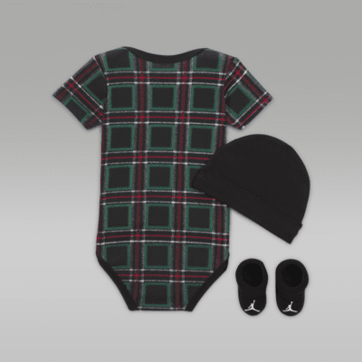 Conjunto en caja de 3 piezas para bebé (0-9 meses) Jordan Brooklyn Essentials