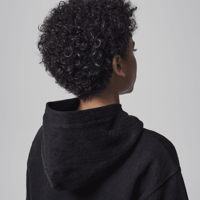 Sudadera con gorro sin cierre de tejido Fleece Statement para niños talla grande Jordan Paris Saint-Germain