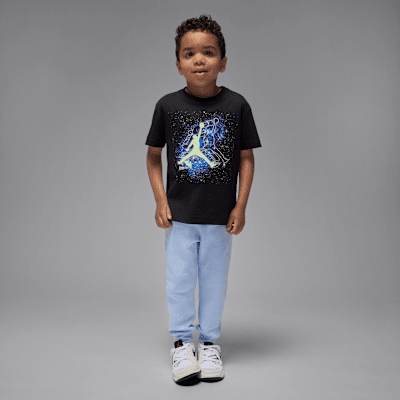 Jordan Little Kids' "Sky Is Not The Limit" Glow T-Shirt