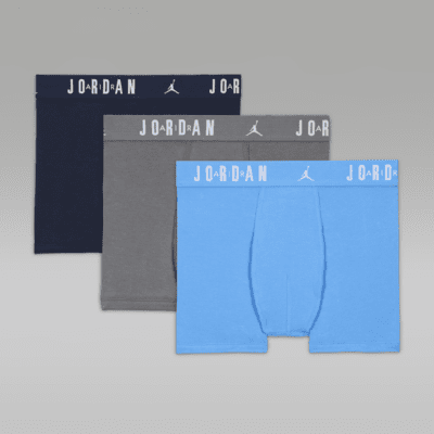 Jordan Dri-FIT Flight Essentials Older Kids' Boxer Briefs (3-Pack)