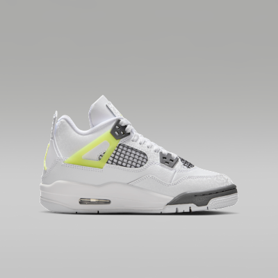Tenis para niños grandes Air Jordan 4 Retro