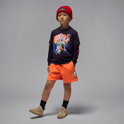 Jordan Essentials Little Kids' Fleece Shorts