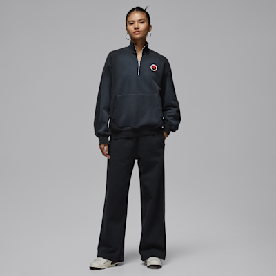 조던 플라이트 클럽 여성 플리스 쿼터집 풀오버