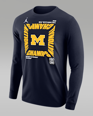 Мужская футболка Michigan (Men's Team) Jordan College Long-Sleeve
