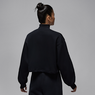 ジョーダン ブルックリン フリース ウィメンズ 1/4ジップ ハイク マイク トップス