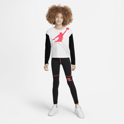 Legginsy dla dużych dzieci (dziewcząt) Jordan Jumpman