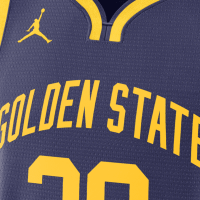 Golden State Warriors Statement Edition Jordan Dri-FIT NBA Swingman-trøje til mænd