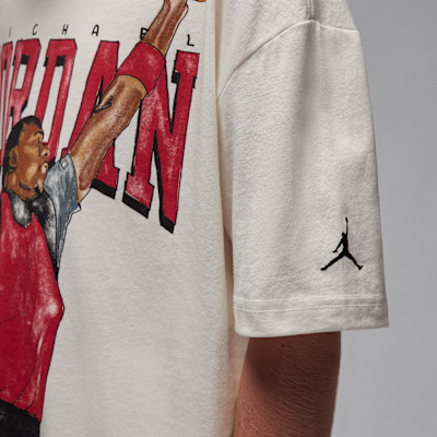 Playera Sketch para niños talla grande Jordan