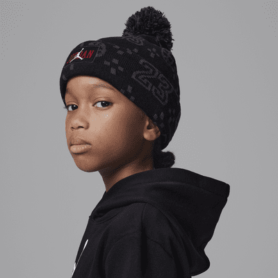 Jordan Cuffed Pom Beanie Little Kids Hat