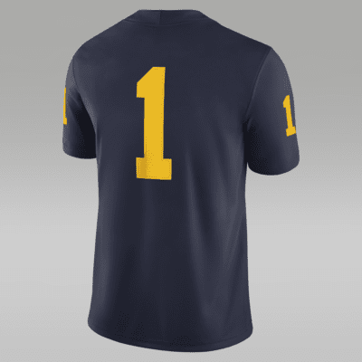 Jersey universitario Jordan Dri-FIT Game para hombre Michigan Wolverines