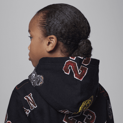 Jordan MJ Essentials Little Kids' Printed Pullover Hoodie. Nike.com