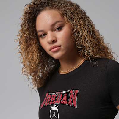 Jordan Brooklyn Crop-T-Shirt für Damen