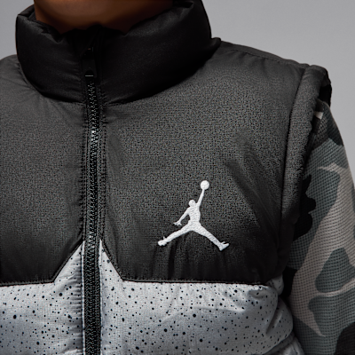 Jordan gewatteerde bodywarmer met vulling voor kids