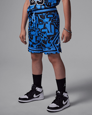 Детские шорты Jordan Dri-FIT Big Kids' MJ Printed Sport Diamond Shorts