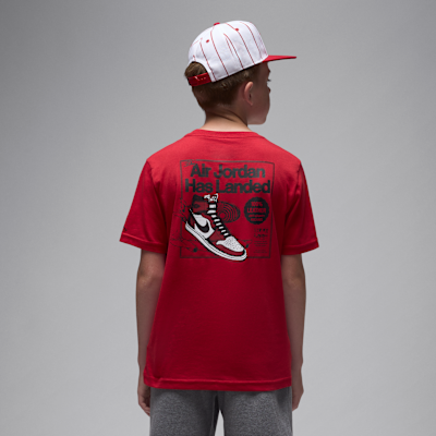 Playera "Air Jordan Has Landed" para niños talla grande Jordan