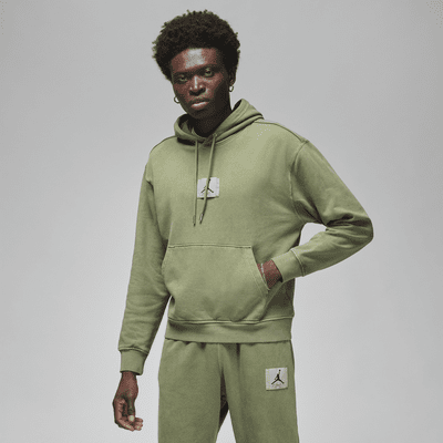 Men's nike online olive green hoodie