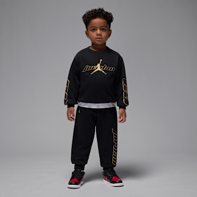 조던 마운틴사이드 베이비 투피스 플리스 크루 세트