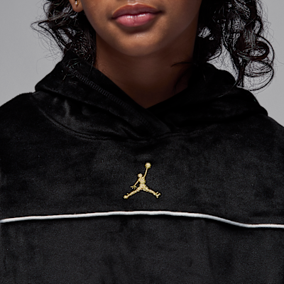 조던 마운틴사이드 주니어 벨루어 풀오버 후디