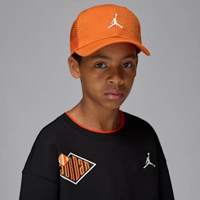 Jordan Big Kids' Metal Jumpman Trucker Hat
