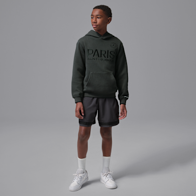 조던 파리 생제르맹 주니어 스테이트먼트 플리스 풀오버 후디