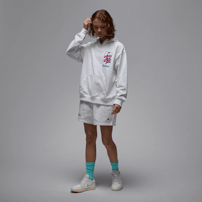 Sudadera con gorro sin cierre para mujer Jordan Brooklyn Fleece