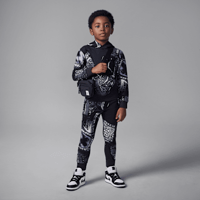 Sudadera con gorro MVP de French Terry para niños talla pequeña Jordan