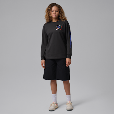 Jordan Flight Women's Oversized Long-Sleeve T-Shirt