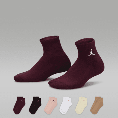 Nike Everyday Essentials Big Kids' Ankle Socks (6 Pairs). Nike.com