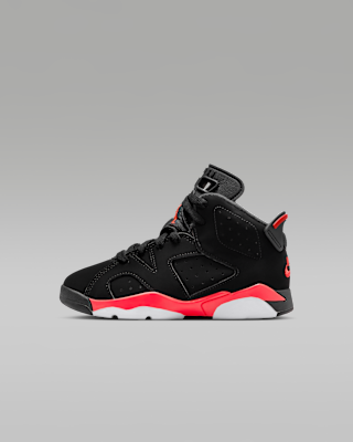 Детские кроссовки Jordan 6 Retro "Infrared Salesman" Little Kids'
