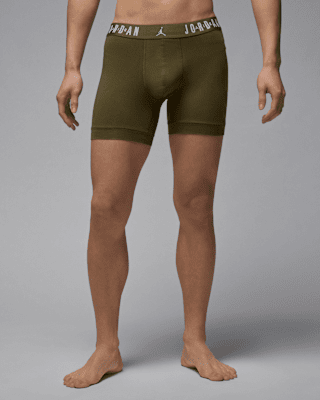 Мужские  Jordan Flight Cotton Core Boxer Briefs (3-Pack)