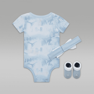 Jordan Essential Printed Bodysuit Box Set Baby Set