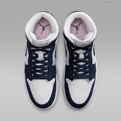 Jordan Air Jordan 1 Mid Erkek Ayakkabısı görsel 4