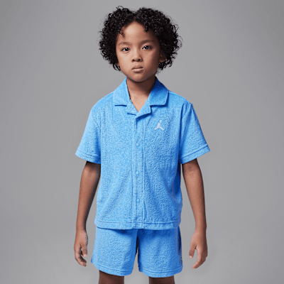 Jordan Little Kids' 2-Piece Terry Cloth Camp Set