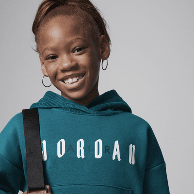 Jordan Soft Touch Mixed Pullover Hoodie Little Kids Hoodie