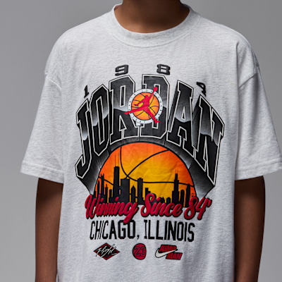 Playera Skyline Wins para niños talla grande Jordan
