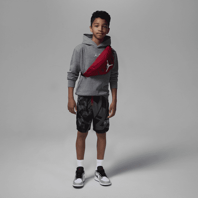 Sudadera con gorro sin cierre de tela French Terry del Paris Saint-Germain para niños talla grande Jordan