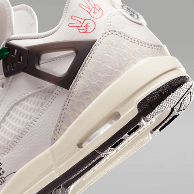 Tenis para niños grandes Jordan Spizike Low