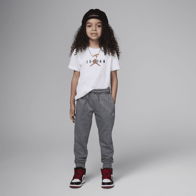 Pants para niños talla pequeña Jordan MJ Brooklyn French Terry Essentials