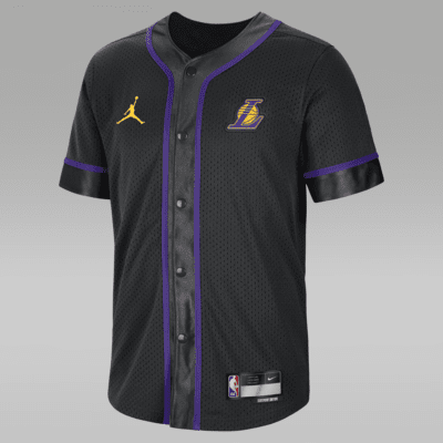 Los Angeles Lakers Statement Edition Jordan Dri FIT NBA Kurzarm